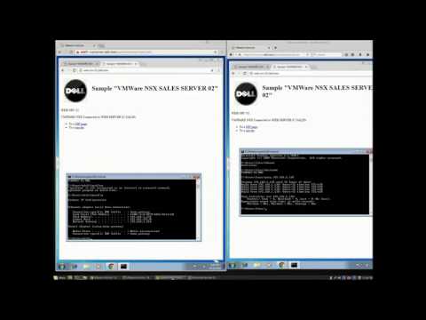 VMware NSX identity firewall DEMO
