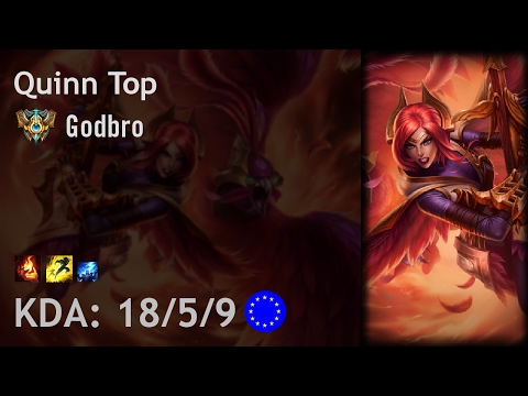 Quinn Top vs Jayce - Godbro - EUW Challenger Patch 7.2