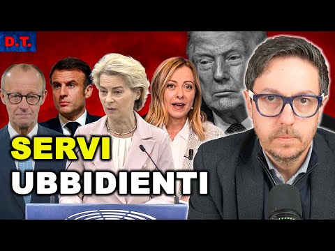 EUROPEI IRRILEVANTI PIGOLANO E TRUMP FA QUELLO CHE VUOLE | DAZI AL 200% ALLA FRANCIA