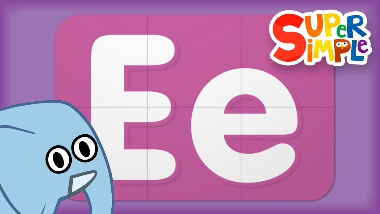 Alphabet Surprise | Turn & Learn ABCs | Learn Letter E | ​​🌈 Super Simple ABCs