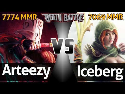 Dota 2 : Guide - Profession Windranger | Arteezy Juggernaut VS Iceberg Windranger