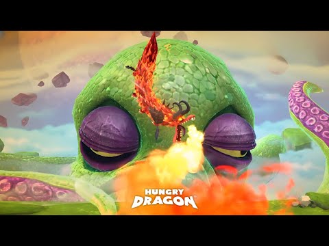 SEABREATHER VS OCTONI BOSS - Hungry Dragon