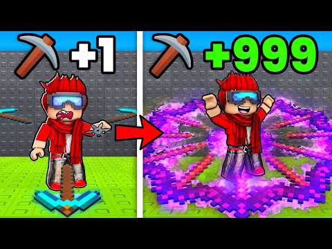 Jeg Går Fra Noob Til Pro I +1 Pickaxe Swing Escape!