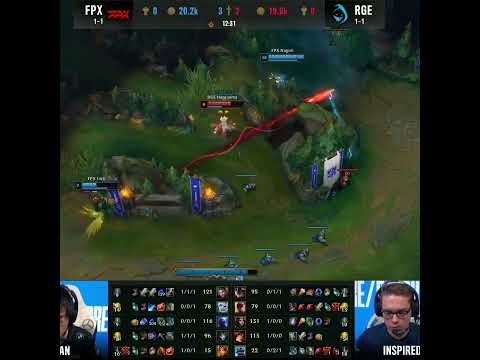 Hans sama Plays Mind Games w/ FPX (2021) | League of Legends Esports Moments #shorts