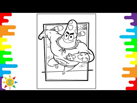 Friend Spange Bob Patrick's Coloring Page | Patrick's Coloring Page | Ellis - Clear My Head