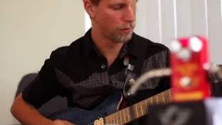 Video thumbnail for Mad Professor artist Jonas Gerigk plays with the Fire Red Fuzz by Mad Professor Pedals