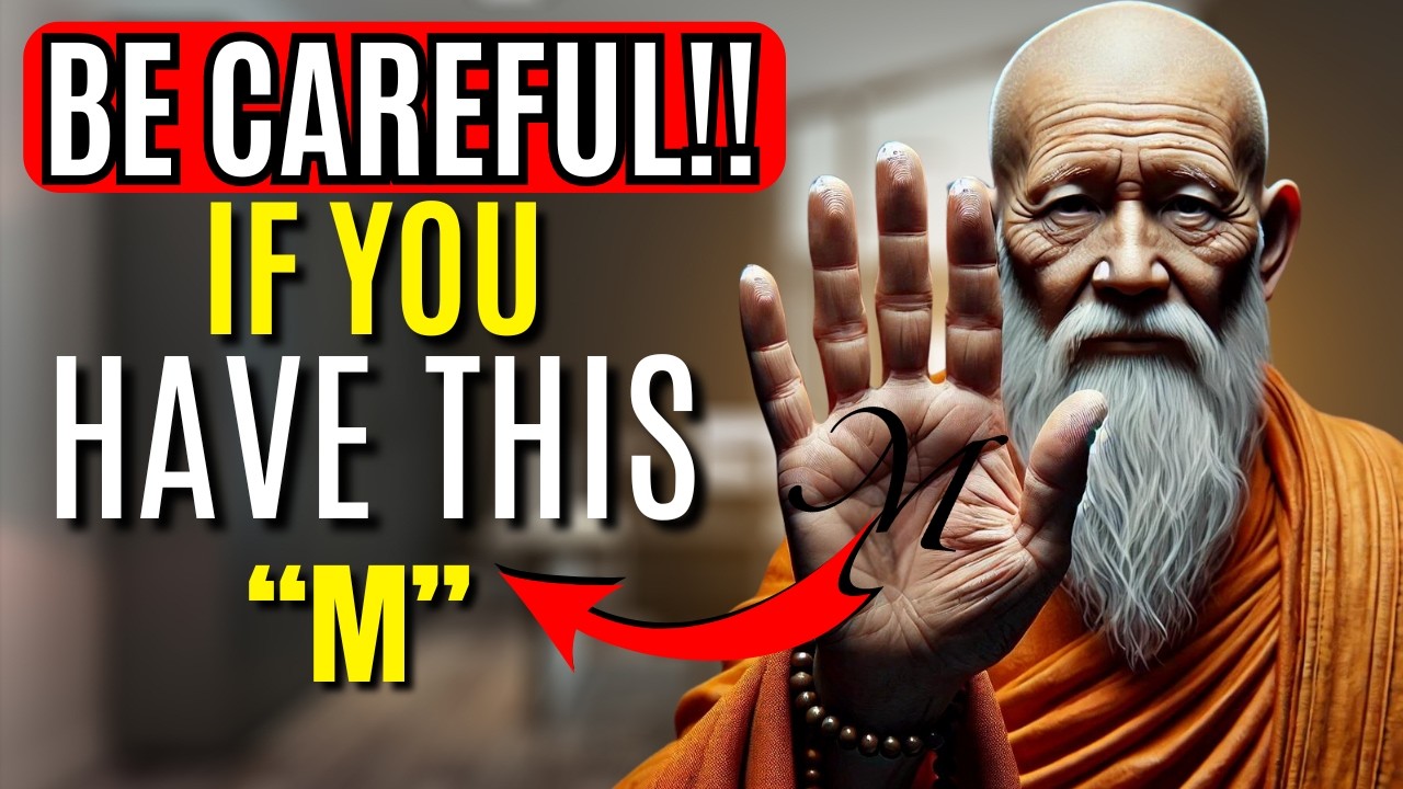 Revealed: The Hidden Meaning of the “M” Mark on the Palm ✨ | BUDDHIST TEACHINGS