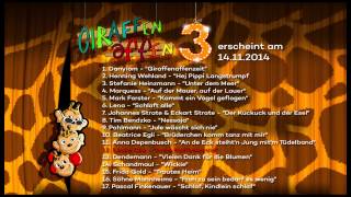 Giraffenaffen 3 – 17 giraffenaffige Titel zum Vorhören
