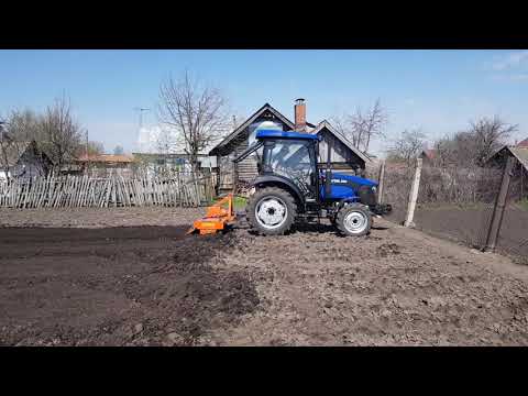 Тестируем почвофрезу 1.8 м