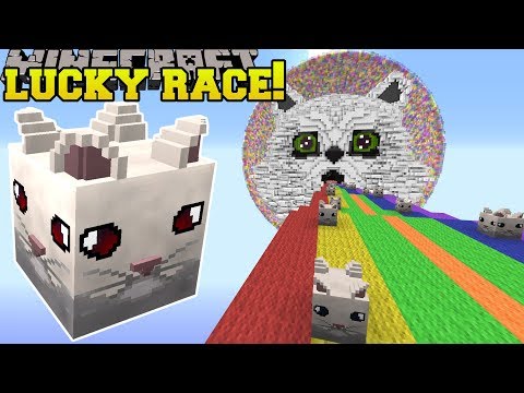 Minecraft: SAVAGE CLOUD LUCKY BLOCK RACE - Lucky Block Mod - Modded Mini-Game