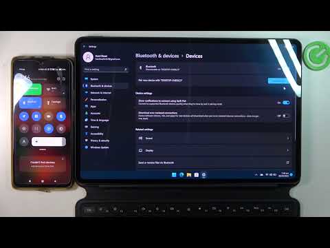 HUAWEI MateBook E Windows 11 - How To Pair Bluetooth Device