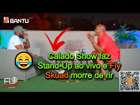 Calado Show does Stand-Up, Fly Skuad can't take it anymore and dies laughing!😂