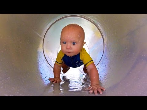 TRAPPED IN A WATERPARK! Video