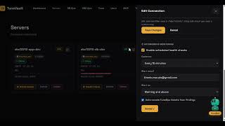 TuneVault Autonomous Monitoring