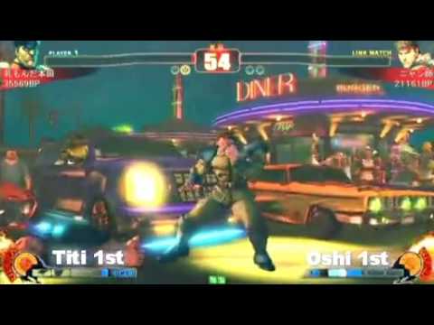 [2010-01-10] Adachi Street Fighter IV Exhibition TEAM 5vs5 part1