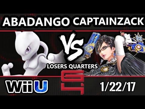 Genesis 4 Smash 4 - LG | Abadango (Mewtwo) Vs. DMG | CaptainZack (Bayonetta) SSB4 Losers Quarters