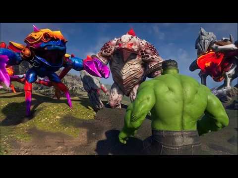 Hulk vs 3 Super Monsters | Hulk Fight | Hulk Smash | Hulk vs Siren Head | Learn & Fun TV