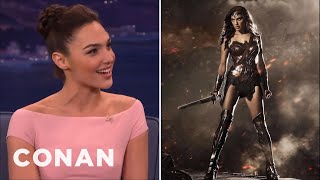 Gal Gadot Has No Time For Online Haters | CONAN on TBS