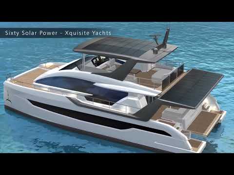 XQUISITE YACHTS - e-MOTION PARALLEL HYBRID- THE 60 SOLAR POWER