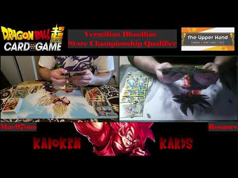 Vermilion Bloodline Store Championship Qualifier: Round 3 (Gohan Burn vs Ginyu)