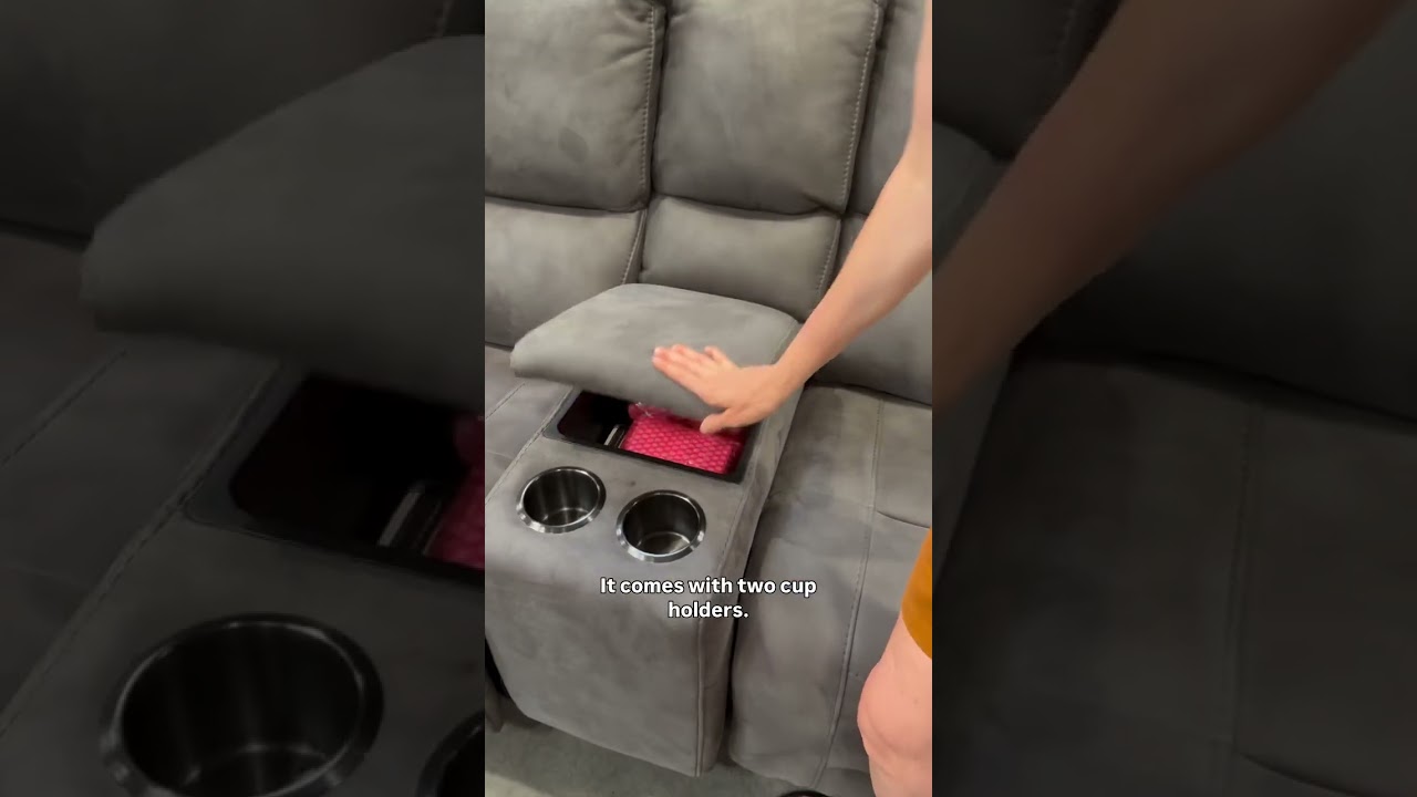 How great is this reclining sectional at Costco for $1999.99! #costco #costcofinds #sectional #home