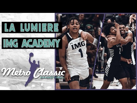 La Lumiere (IN) vs. IMG Academy (FL) – 2022 Metro Classic ESPN Broadcast Highlights