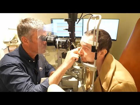 Life-changing 'tooth-in-eye' surgery restores man's vision