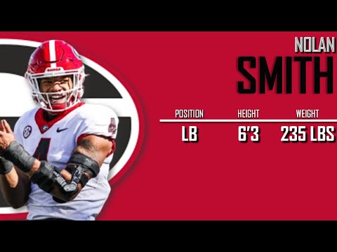 Nolan Smith | #𝟜 | Georgia Bulldogs Linebacker