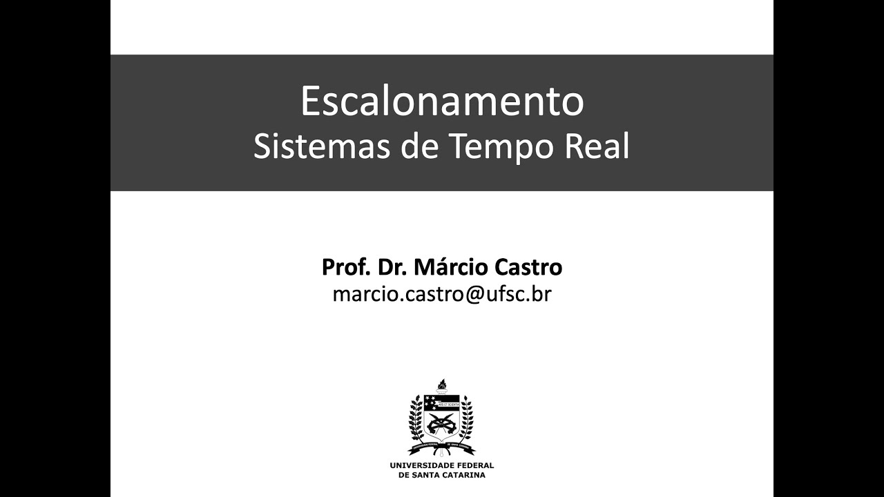 Escalonamento - Sistemas de Tempo Real