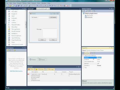 My first Project with Visual Basic 2010..... Chat Spammer Tutorial