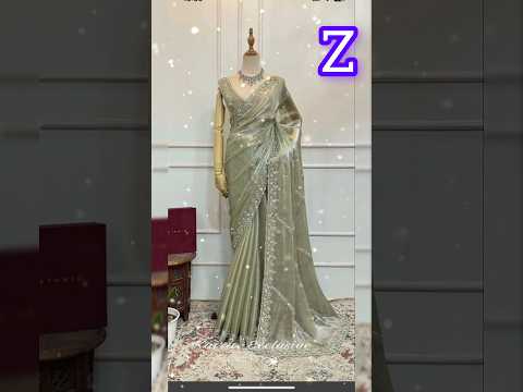 😱choose ur favourite organza saree🔥//designer organza saree💞#organza#saree#fashion #trending#shorts