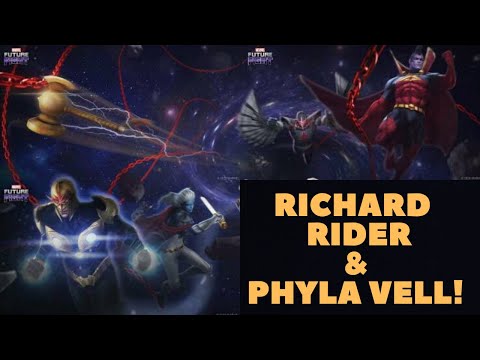 NOVA I (RICHARD RIDER) PHYLA VELL & MORE?! Luna Snow SQUAD BATTLE (Vibranium League Tips) - MFF