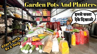 हमसे सस्ता देके दिखाओ Largest Garden Pots, Planters Manufacturer Of India