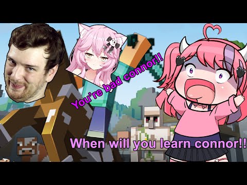 Rusian X (VTuber Enthusiast) - CDawgVA, Nyanners and ironmouse playing Minecraft is just PERFECT