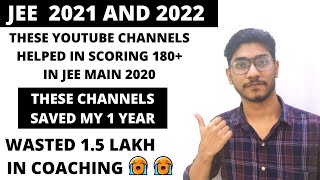 Best Youtube Channels For JEE (Main/Adv) [P/C/M] | Free Resources To Crack JEE 2021 & 2022 | #jee