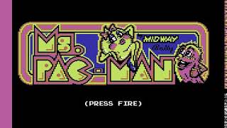 Ms  PACMAN Encore ARCADE version !!! ATARI 800 XL