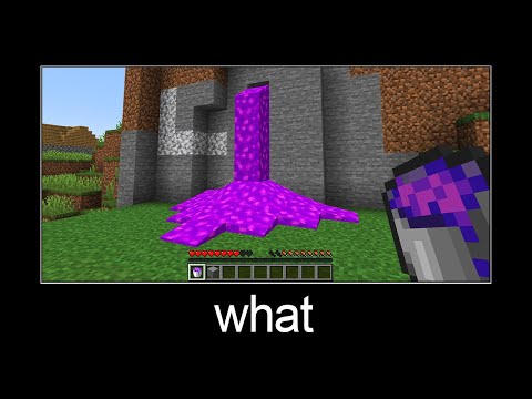 Minecraft wait what meme part 20