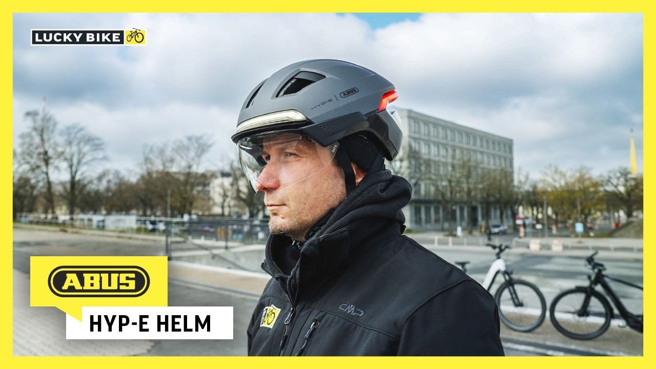 Der futuristischste Fahrradhelm? ABUS Hyp-E ausprobiert!