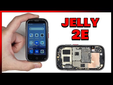 Tiny Phone Teardown. Smallest 4G Smartphone? Unihertz Jelly 2E