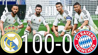 FC 26 -MESSI RONALDO NEYMAR & MBAPPE | ALL STARS | REAL MADRID 100-0 BAYERN MUNICH
