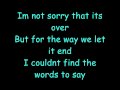 What Can I Say - Carrie Underwood