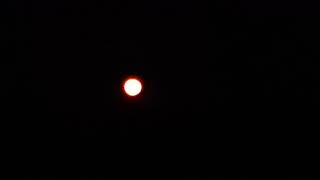 Big orange moon