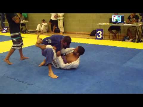 Diogo Borges vs Matt Robinson - FINAL - Brighton BJJ Open 2013 - Purple Adult - Light