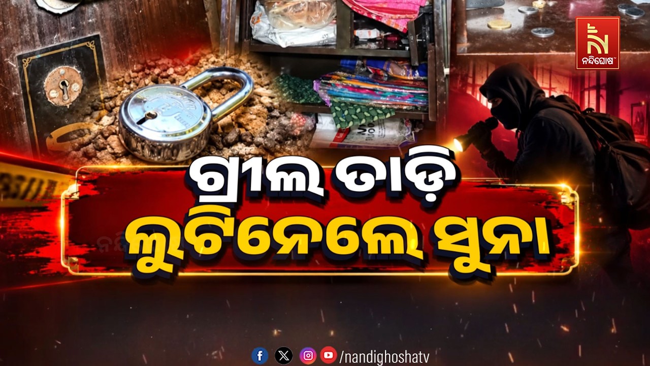 ଗ୍ରୀଲ ତାଡ଼ି ଲୁଟିନେଲେ ସୁନା | NandighoshaTV