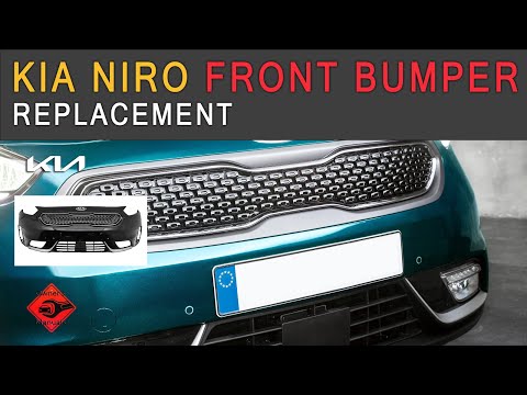 Kia Niro (DE) 2016-2021 | Front Bumper Replacement | Radiator Grille Replacement