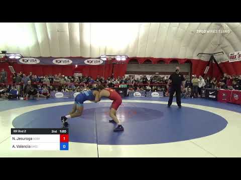 51 Kg Rr Rnd 2 - Nathanael Jesuroga, Sebolt Wrestling Academy Vs Aden Valencia, Greco-Roman Develo