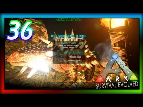 Ankylo Tamed! - (ARK: Survival Evolved) #36: - Taming Mammoth and Ankylosaur!