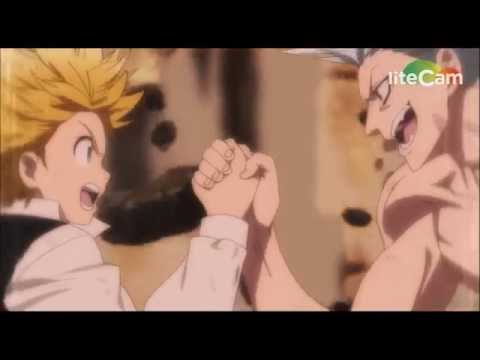 Ban vs Meliodas Arm Wrestling