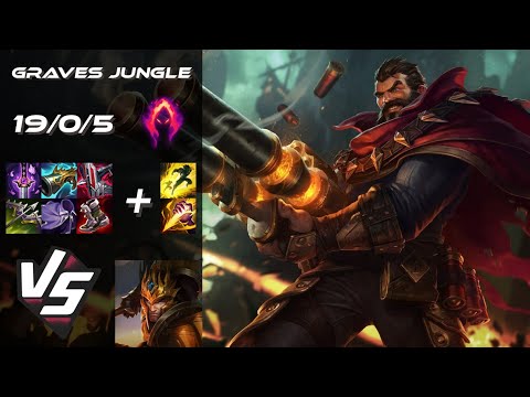 JUNGLE Graves vs Jarvan IV - EU Challenger Patch 14.21