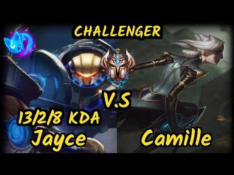 Poss (JAYCE) vs CAMILLE - 13/2/8 KDA TOP CHALLENGER GAMEPLAY - KR